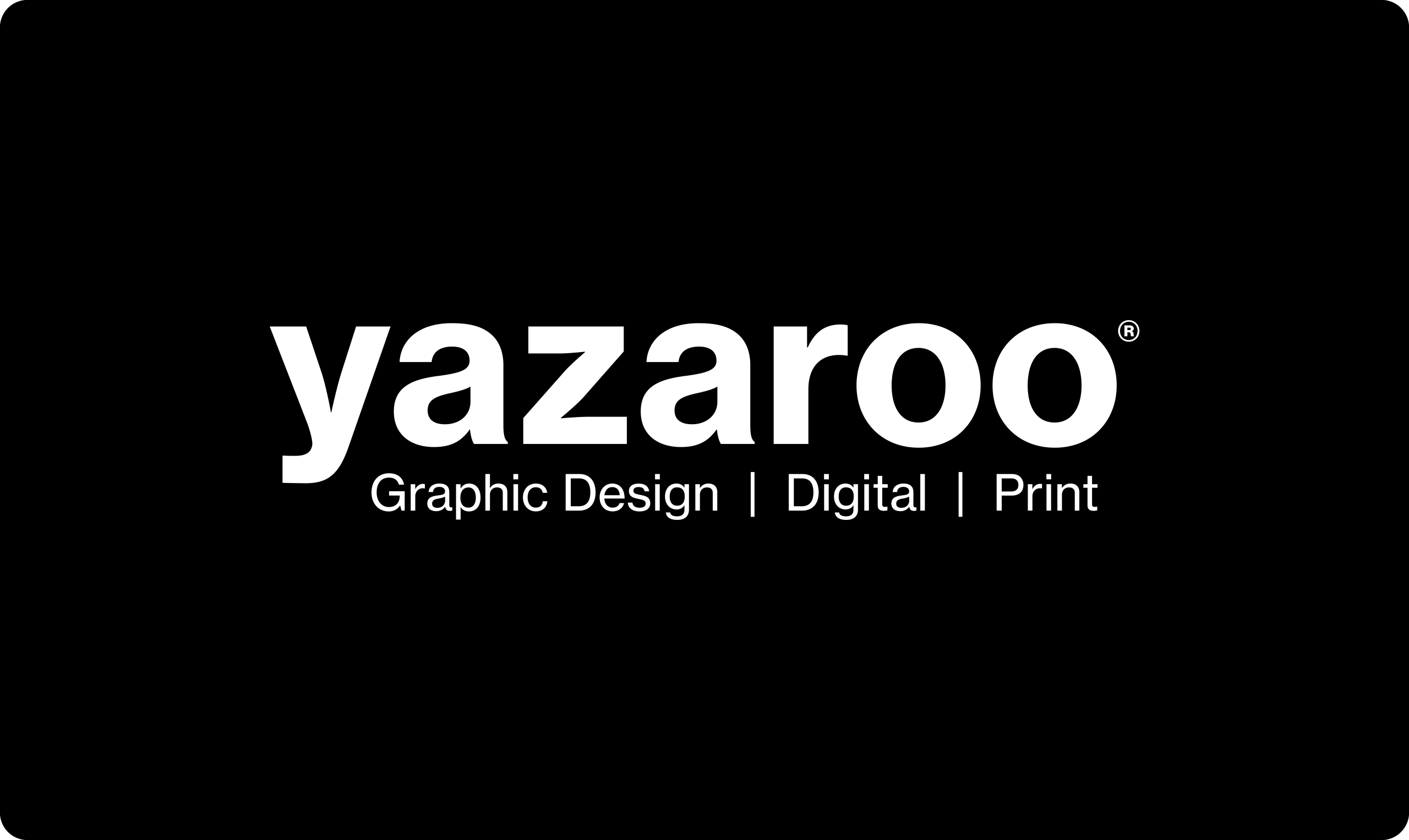 Yazaroo Wordmark Sponsorship